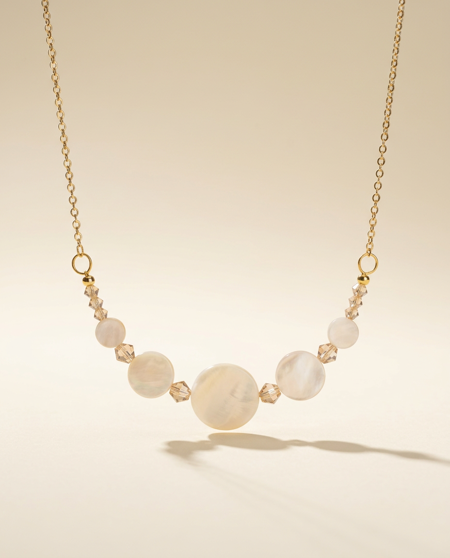 Mother of Pearl Shell Pendant Set