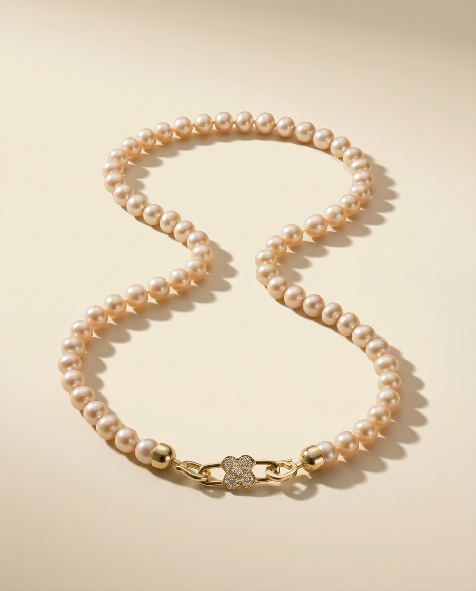 Pretty in Pink Freshwater Pearl Necklace