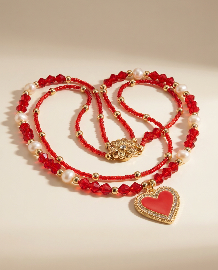 Love Language Necklace Set