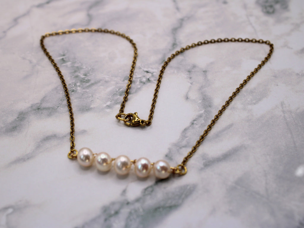 Timeless Freshwater Pearl Pendant Necklace
