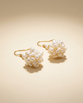 Snowball Freshwater Pearl Earrings