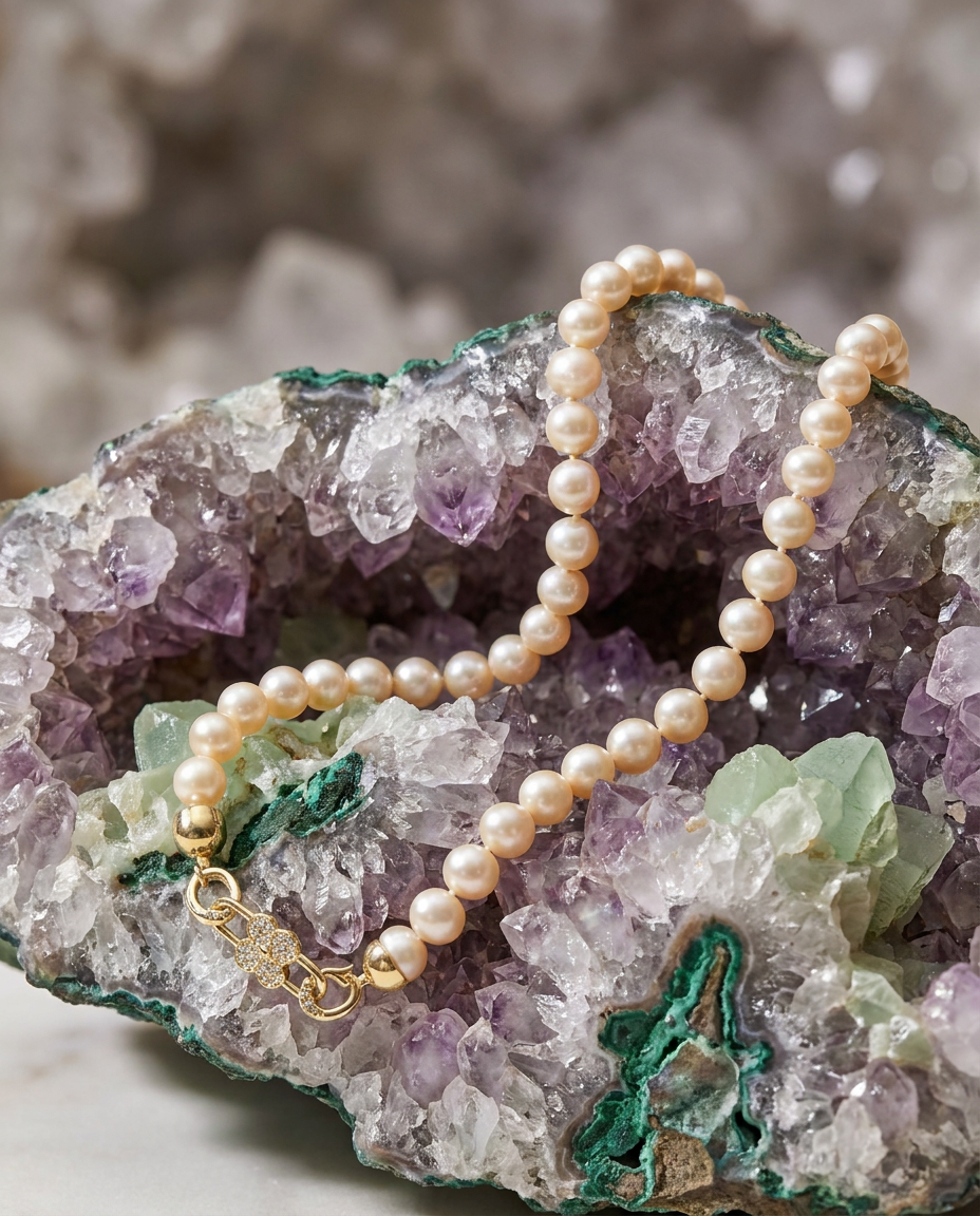 Pretty in Pink Freshwater Pearl Necklace