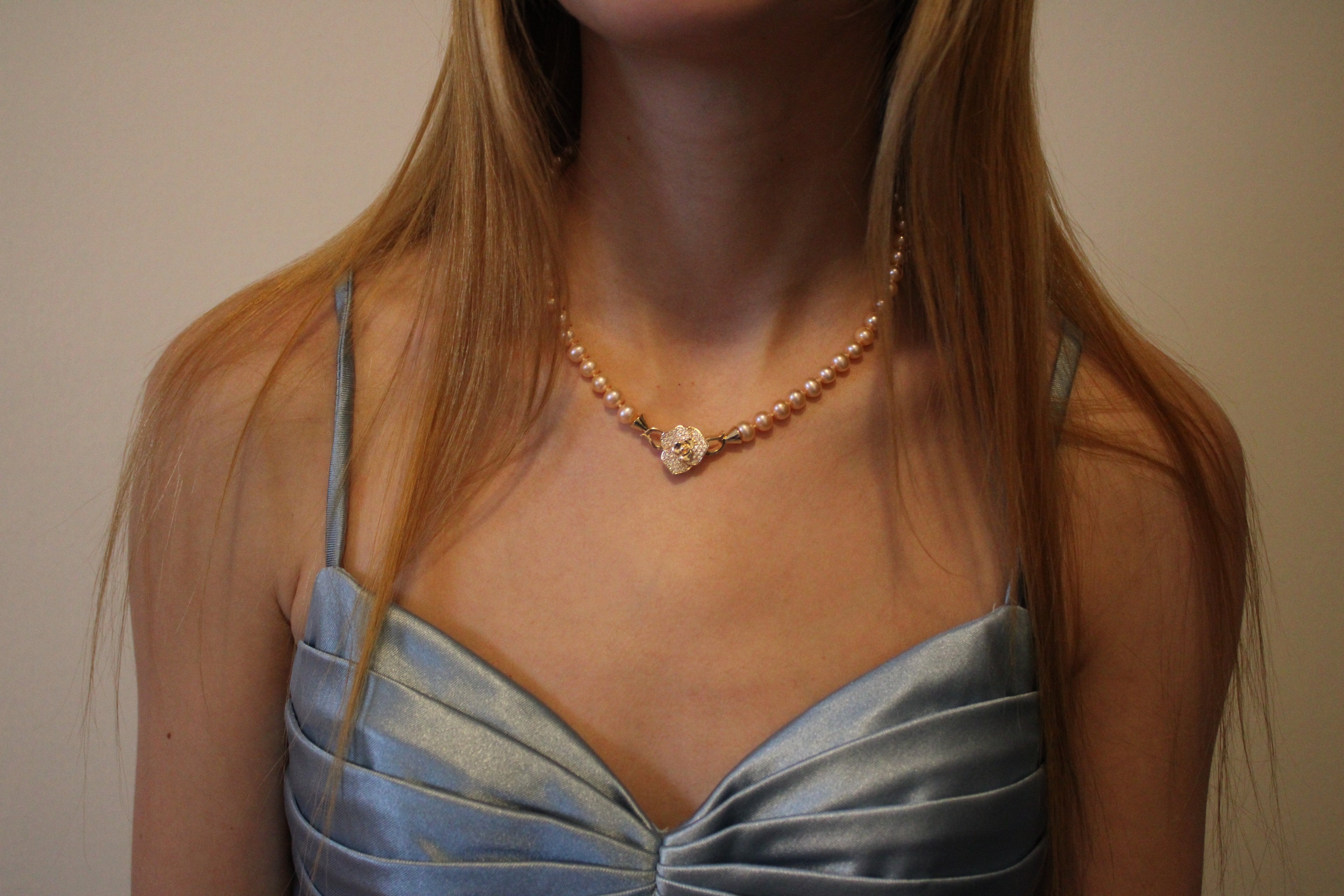 Pink Freshwater Pearl Necklace