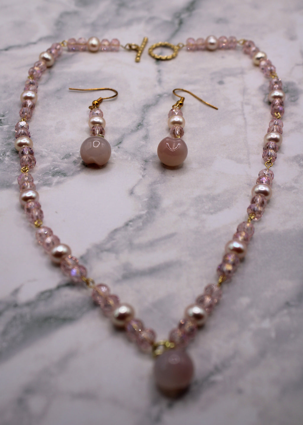 Just Peachy Necklace Set