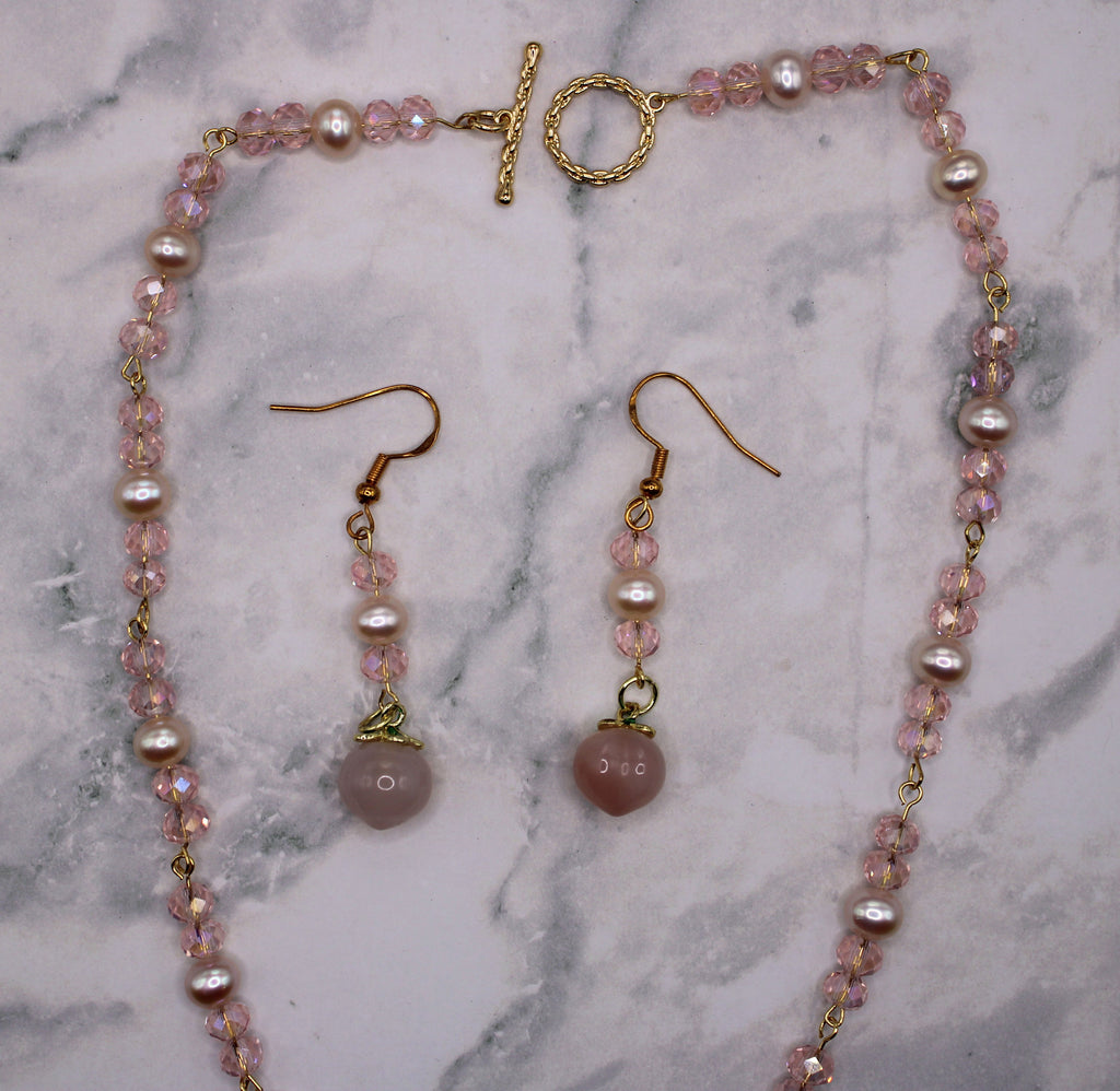 Just Peachy Necklace Set