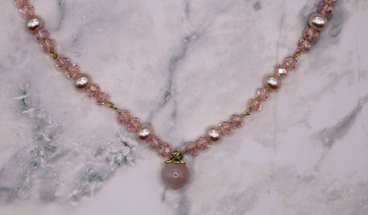 Just Peachy Necklace Set