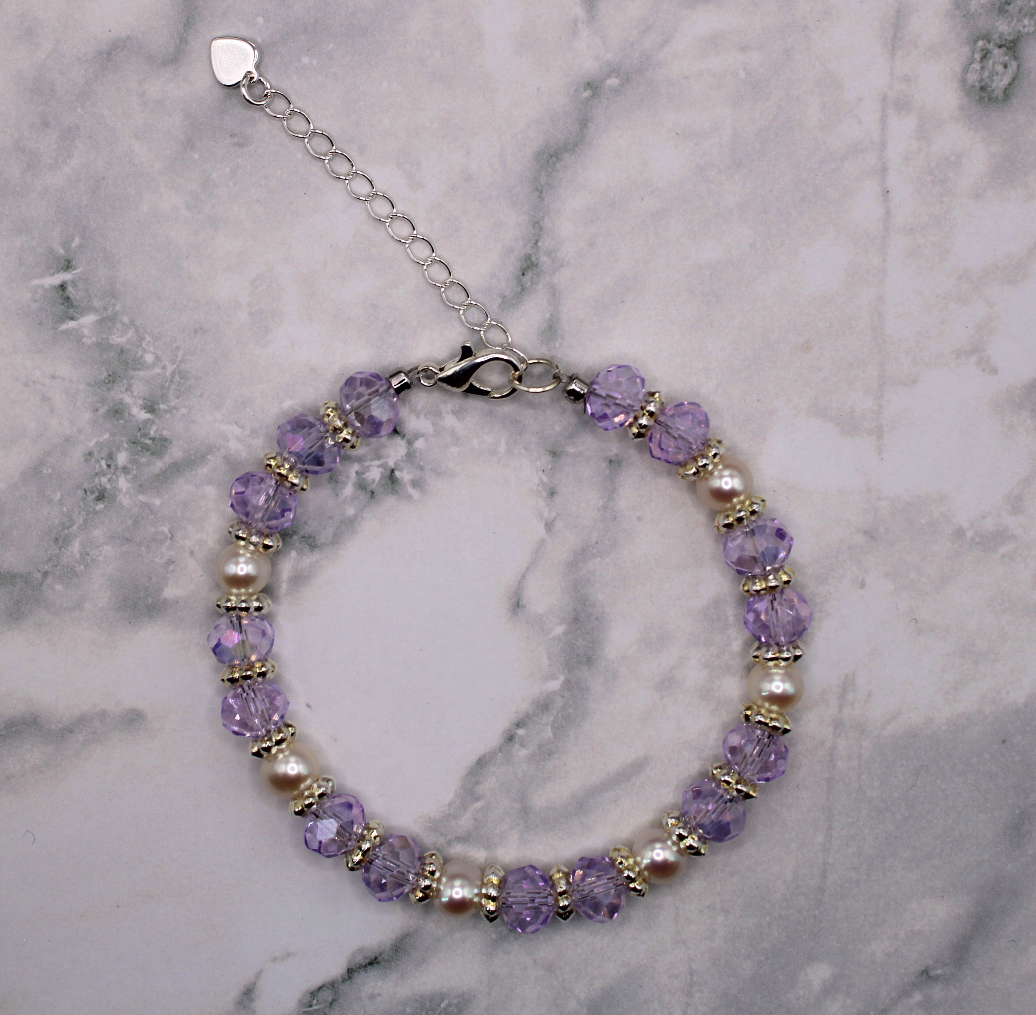 Luxurious Lavender Bracelet