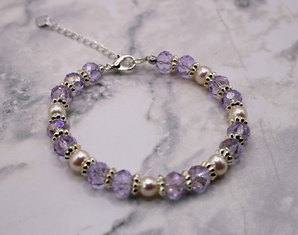 Luxurious Lavender Bracelet