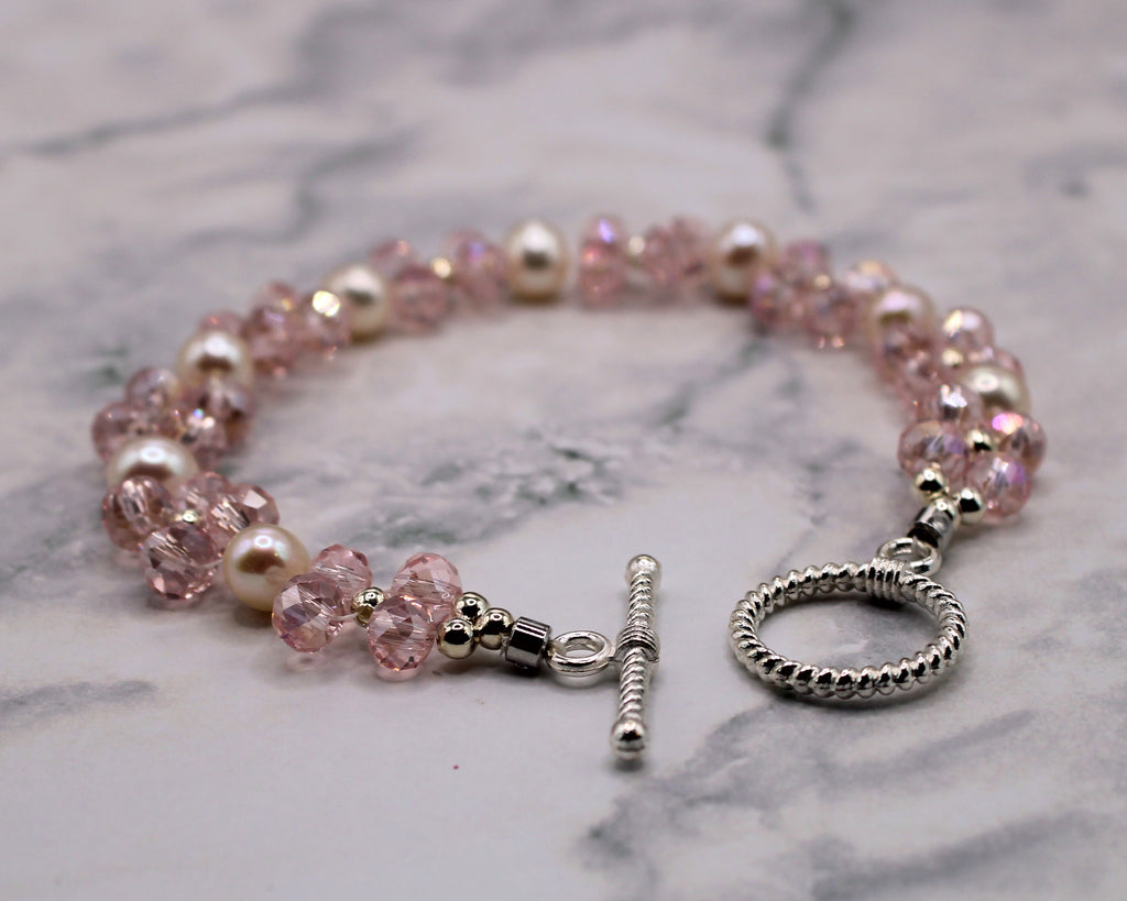 Pink Butterfly Bracelet