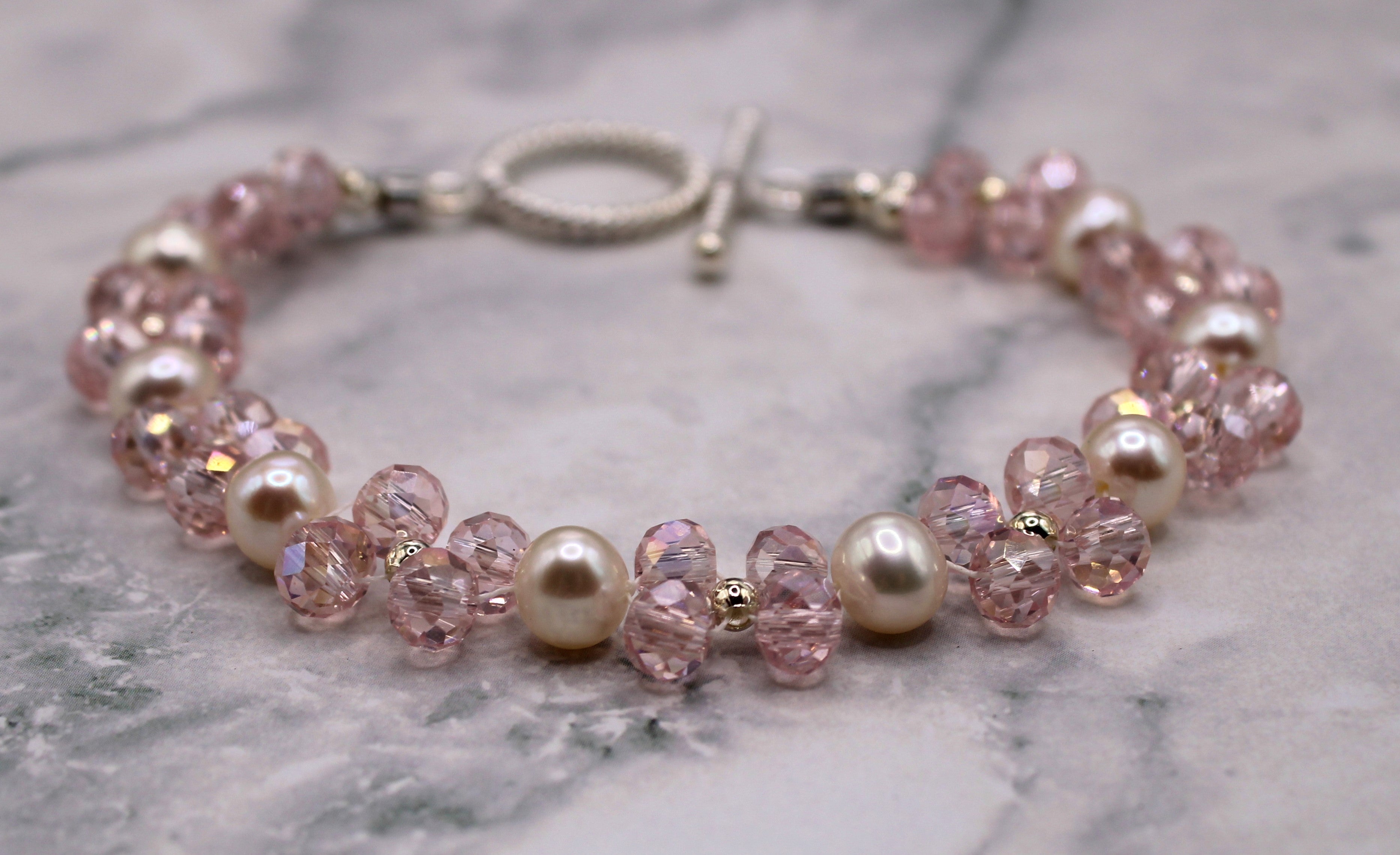 Pink Butterfly Bracelet