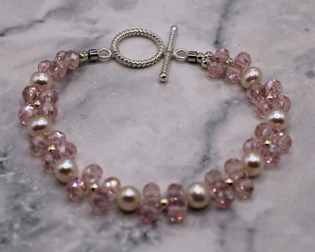 Pink Butterfly Bracelet