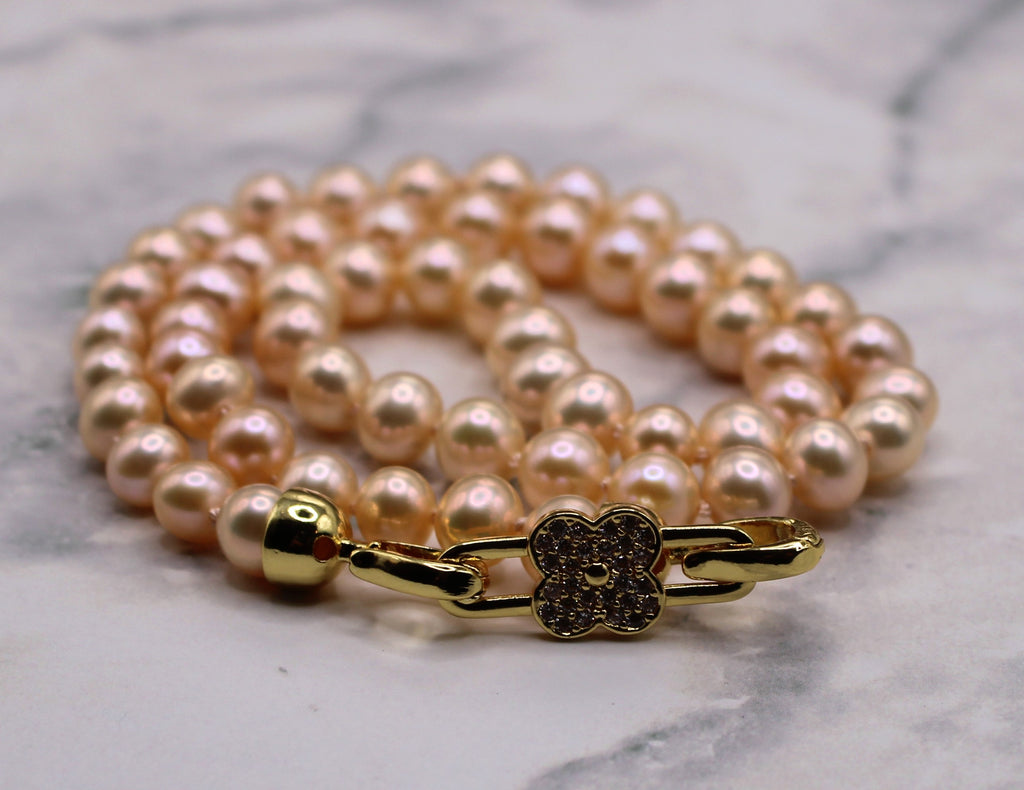 Pretty in Pink Freshwater Pearl Necklace