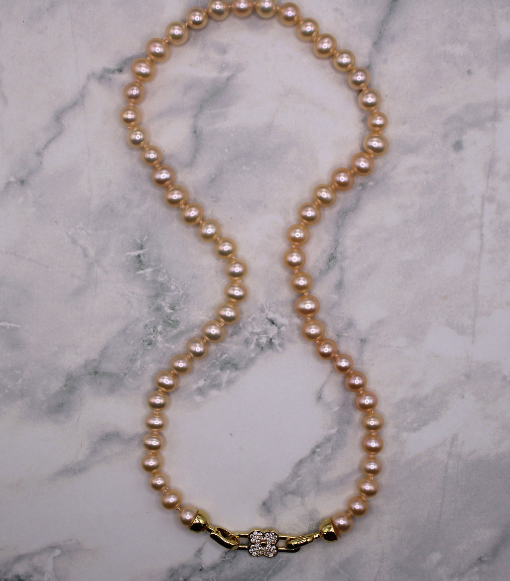 Pretty in Pink Freshwater Pearl Necklace
