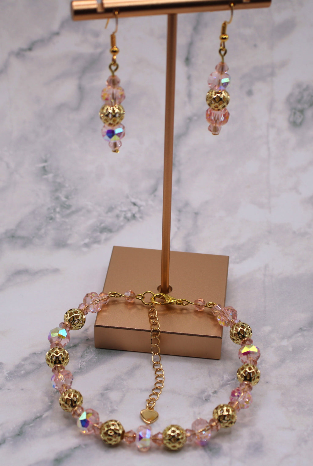 Pink Brilliance Bracelet Set